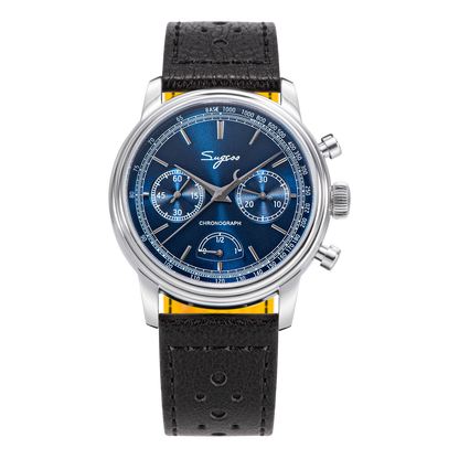 Chrono Master 438 Deep Blue Dial Power Reserve Indicator