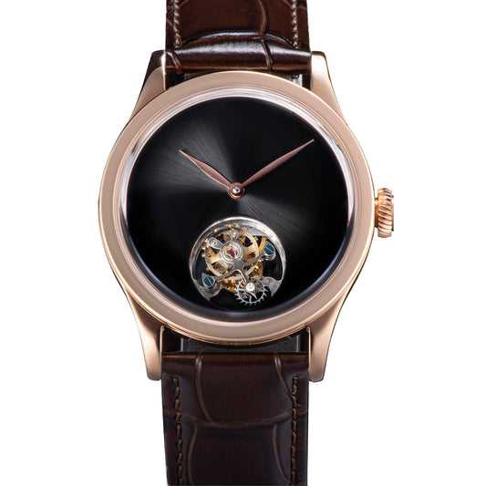 Tourbillon Master SU8000MRGR Rose Gold Case Grey Dial