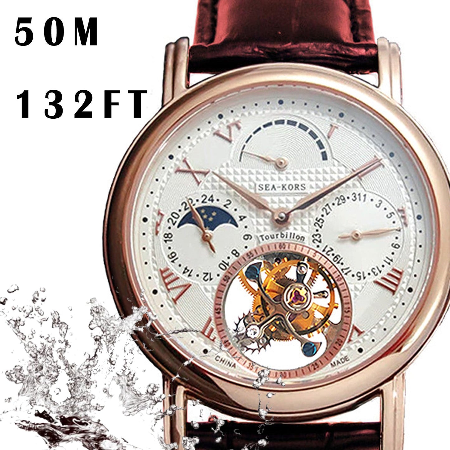 Seakors Tourbillon SE8007GW